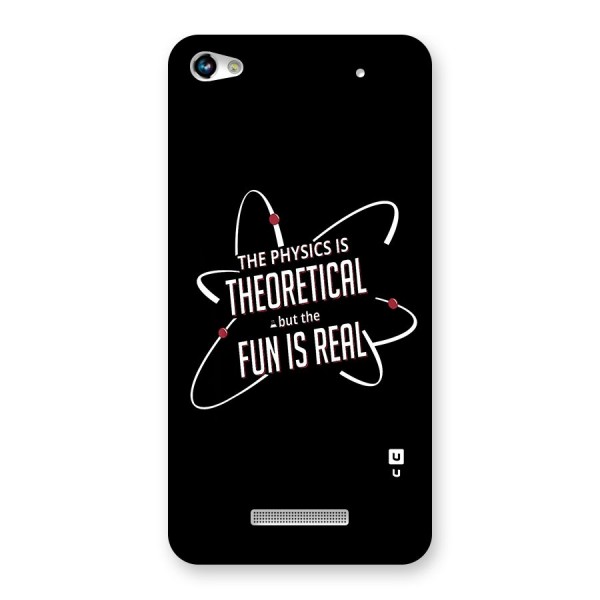 Physics Theoretical Fun Real Back Case for Micromax Hue 2