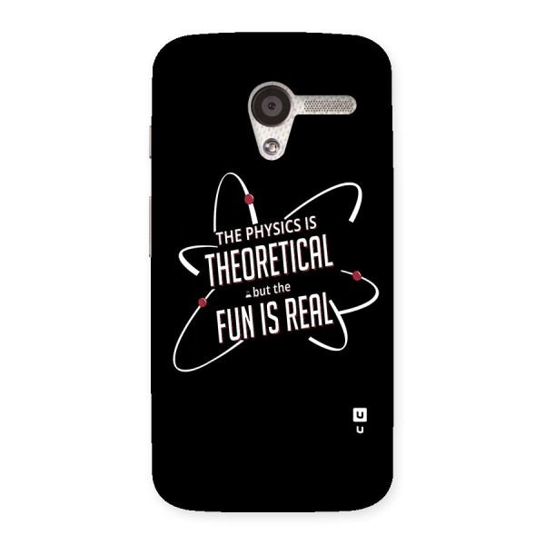 Physics Theoretical Fun Real Back Case for Moto X