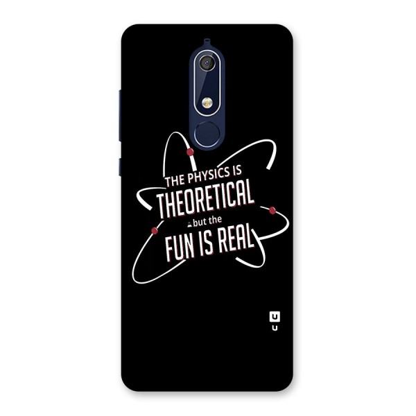 Physics Theoretical Fun Real Back Case for Nokia 5.1