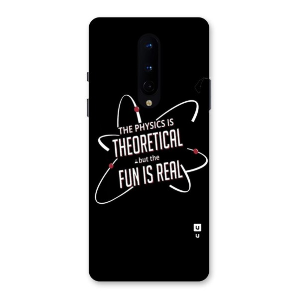 Physics Theoretical Fun Real Back Case for OnePlus 8