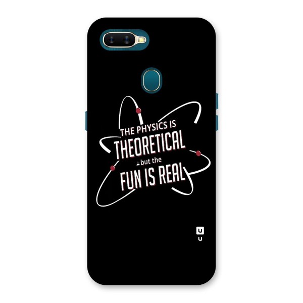 Physics Theoretical Fun Real Back Case for Oppo A12