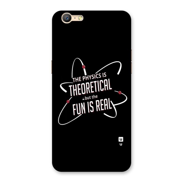 Physics Theoretical Fun Real Back Case for Oppo A39