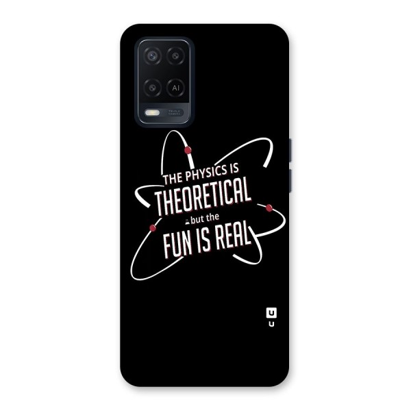 Physics Theoretical Fun Real Back Case for Oppo A54