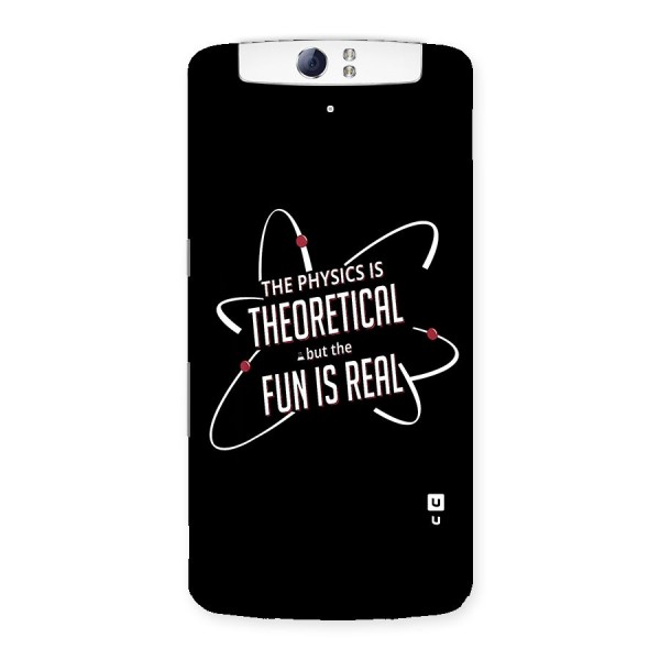 Physics Theoretical Fun Real Back Case for Oppo N1