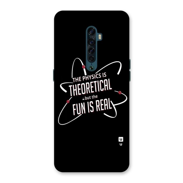 Physics Theoretical Fun Real Back Case for Oppo Reno2