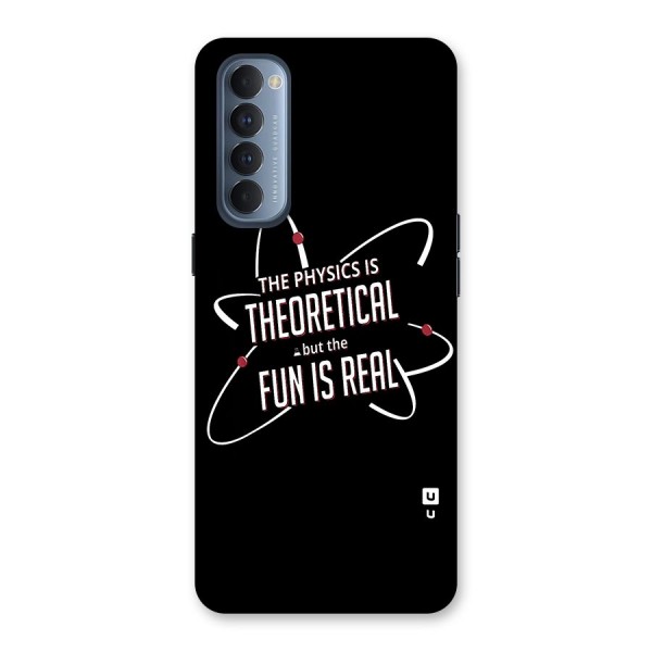 Physics Theoretical Fun Real Back Case for Oppo Reno4 Pro
