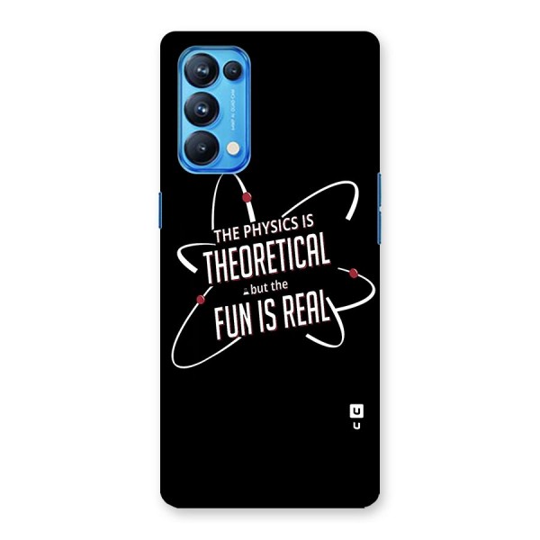 Physics Theoretical Fun Real Back Case for Oppo Reno5 Pro 5G