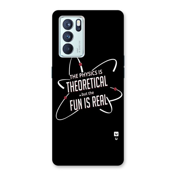 Physics Theoretical Fun Real Back Case for Oppo Reno6 Pro 5G