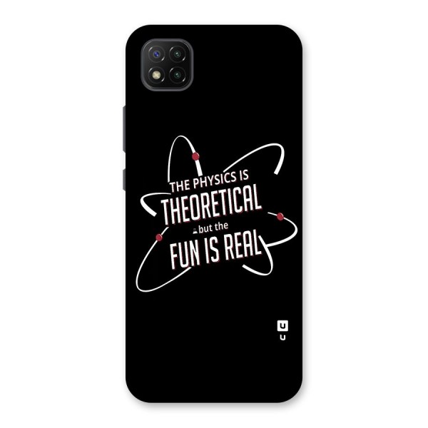 Physics Theoretical Fun Real Back Case for Poco C3
