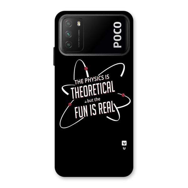 Physics Theoretical Fun Real Back Case for Poco M3