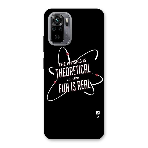 Physics Theoretical Fun Real Back Case for Redmi Note 10