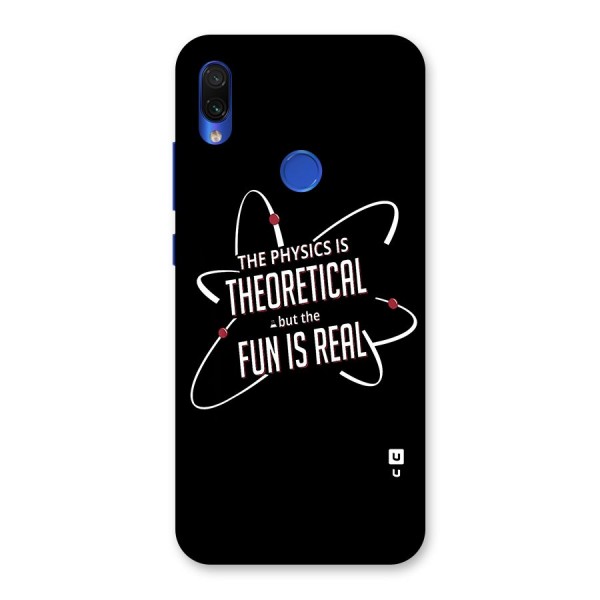 Physics Theoretical Fun Real Back Case for Redmi Note 7S