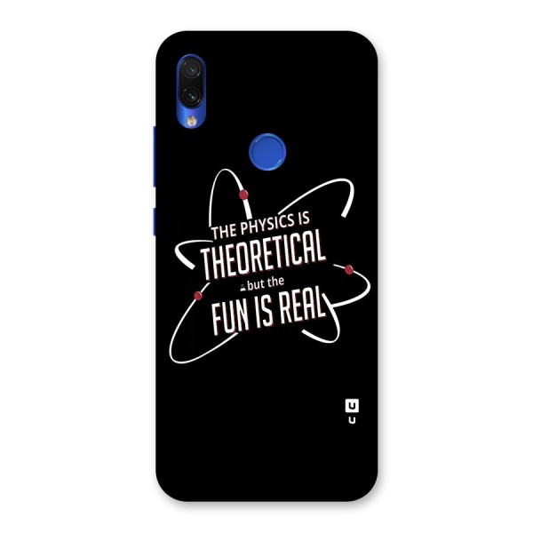 Physics Theoretical Fun Real Back Case for Redmi Note 7S