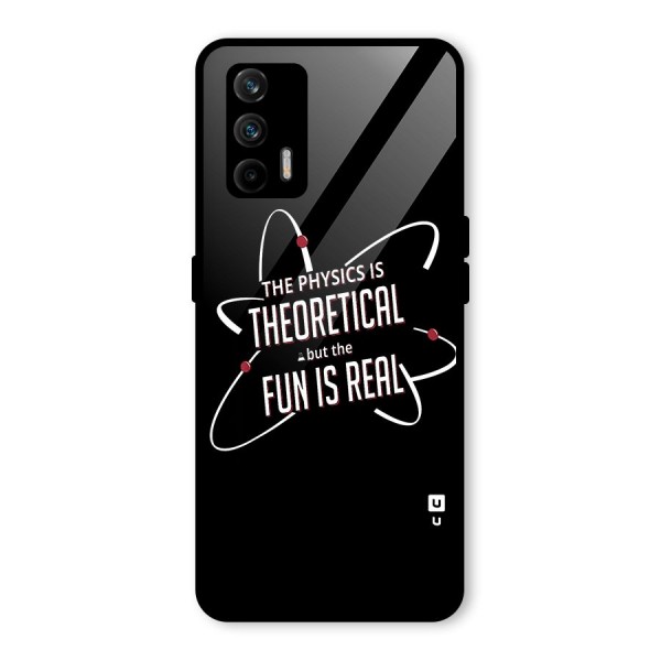 Physics Theoretical Fun Real Glass Back Case for Realme X7 Max