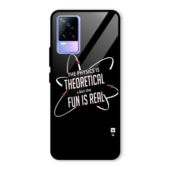 Physics Theoretical Fun Real Glass Back Case for Vivo Y73