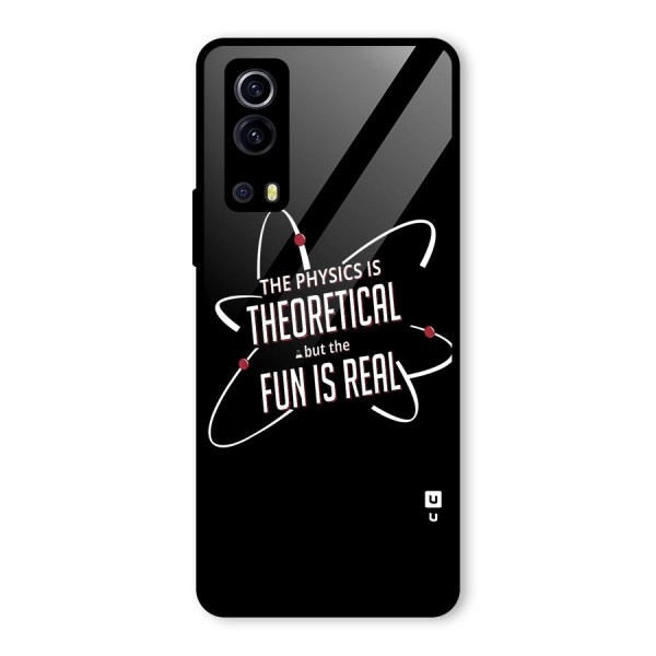 Physics Theoretical Fun Real Glass Back Case for Vivo iQOO Z3