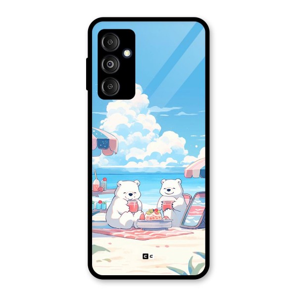 Picnic Time Glass Back Case for Galaxy M14 5G
