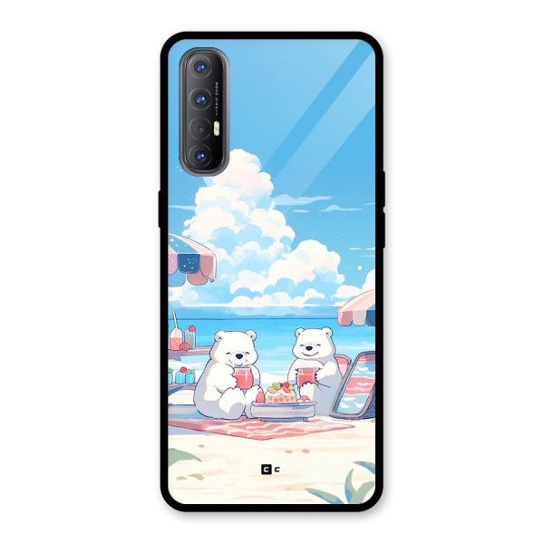 Picnic Time Glass Back Case for Oppo Reno3 Pro