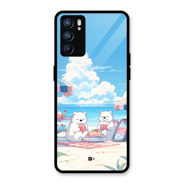 Picnic Time Glass Back Case for Oppo Reno6 5G