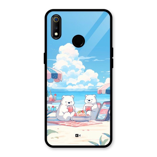 Picnic Time Glass Back Case for Realme 3