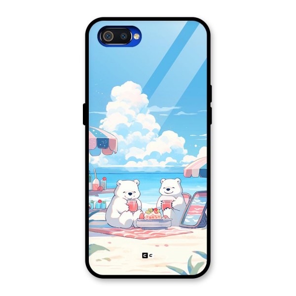 Picnic Time Glass Back Case for Realme C2