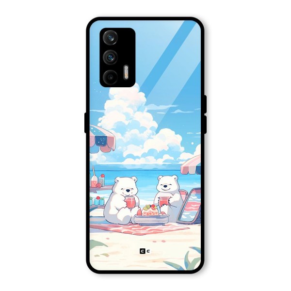 Picnic Time Glass Back Case for Realme X7 Max