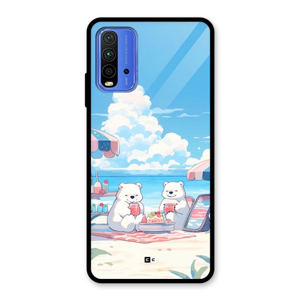 Picnic Time Glass Back Case for Redmi 9 Power