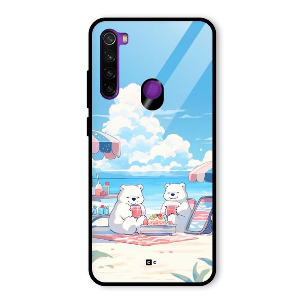 Picnic Time Glass Back Case for Redmi Note 8