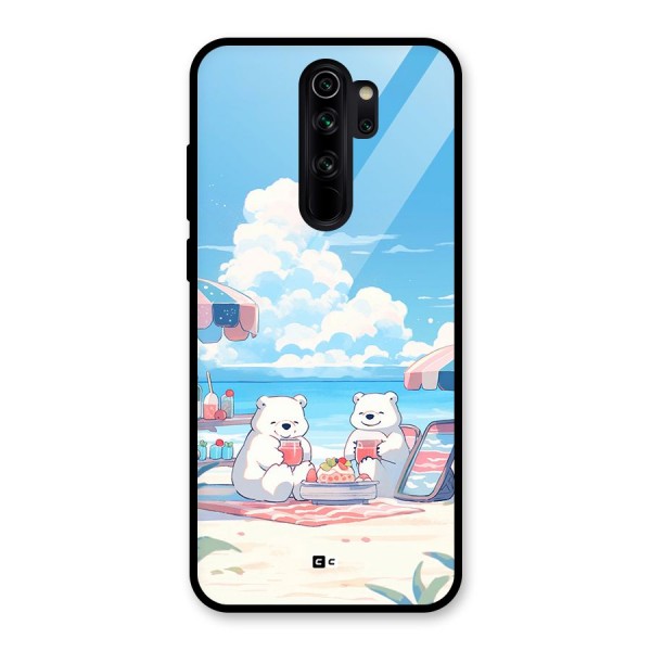 Picnic Time Glass Back Case for Redmi Note 8 Pro