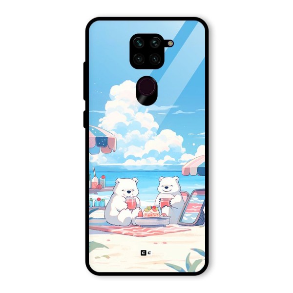Picnic Time Glass Back Case for Redmi Note 9