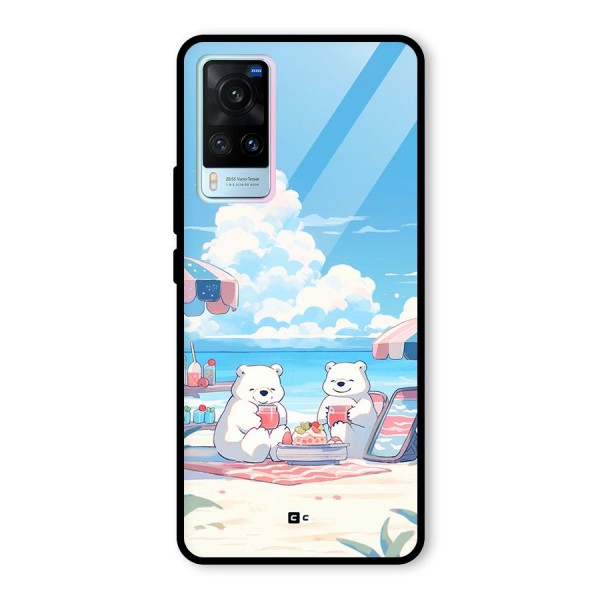 Picnic Time Glass Back Case for Vivo X60
