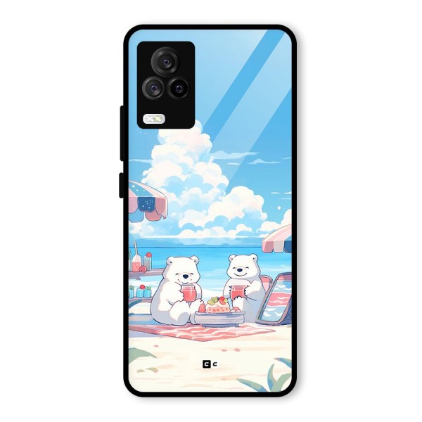 Picnic Time Glass Back Case for Vivo iQOO 7 Legend 5G