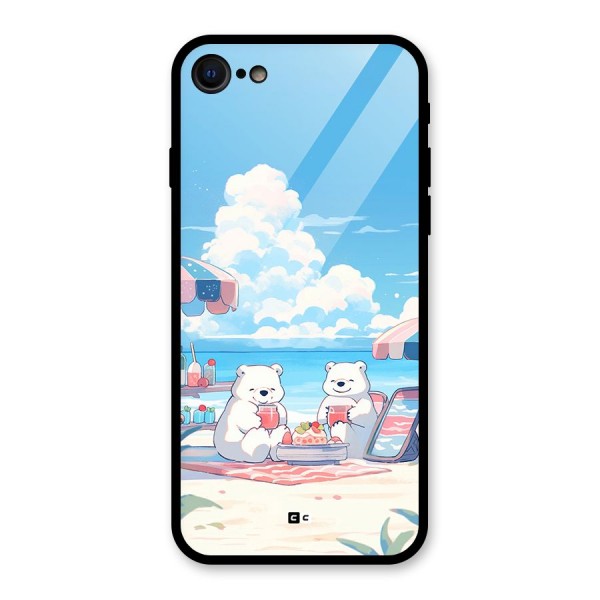 Picnic Time Glass Back Case for iPhone SE 2022