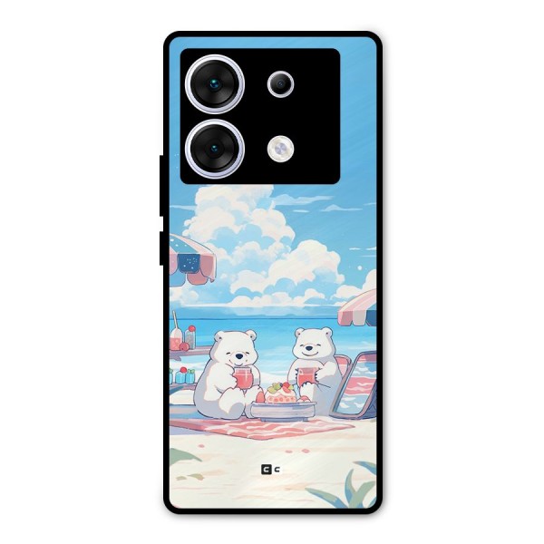 Picnic Time Metal Back Case for Infinix Zero 30 5G