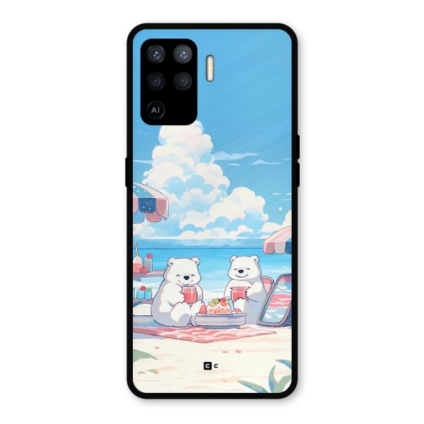 Picnic Time Metal Back Case for Oppo F19 Pro