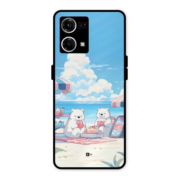 Picnic Time Metal Back Case for Oppo F21 Pro 4G