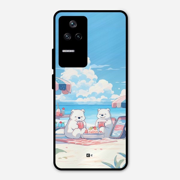 Picnic Time Metal Back Case for Poco F4 5G