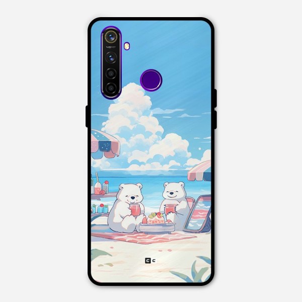 Picnic Time Metal Back Case for Realme 5 Pro