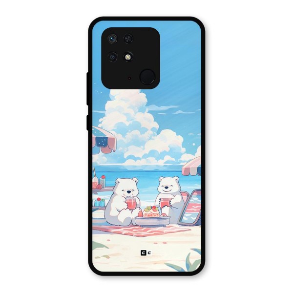 Picnic Time Metal Back Case for Redmi 10 Power