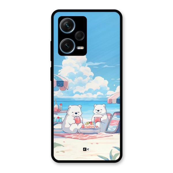 Picnic Time Metal Back Case for Redmi Note 12 Pro Plus 5G