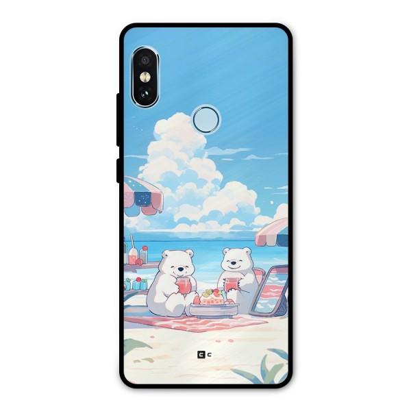 Picnic Time Metal Back Case for Redmi Note 5 Pro