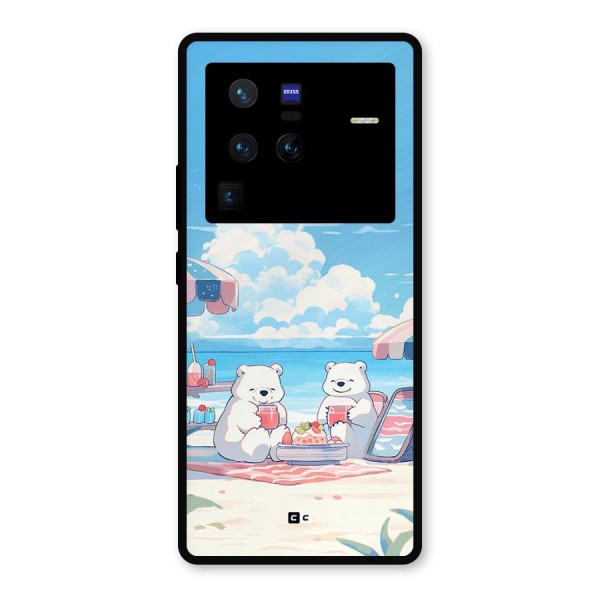 Picnic Time Metal Back Case for Vivo X80 Pro