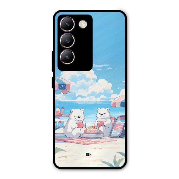 Picnic Time Metal Back Case for Vivo Y200e