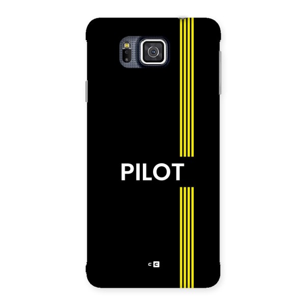 Pilot Stripes Back Case for Galaxy Alpha