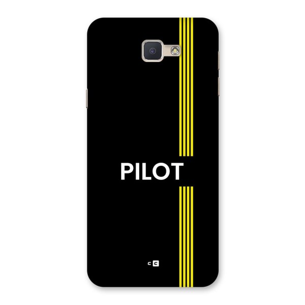 Pilot Stripes Back Case for Galaxy J5 Prime