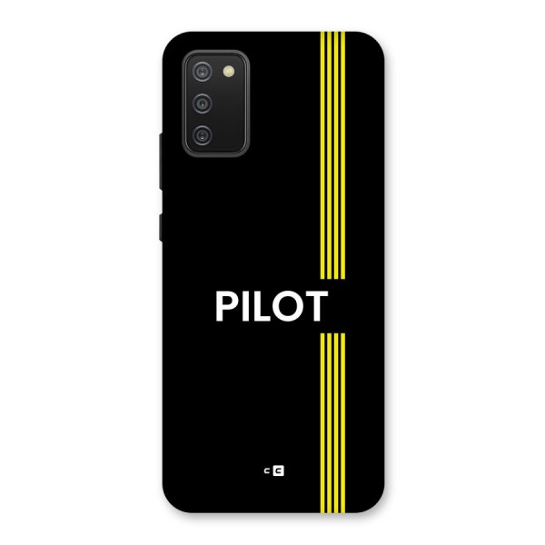 Pilot Stripes Back Case for Galaxy M02s