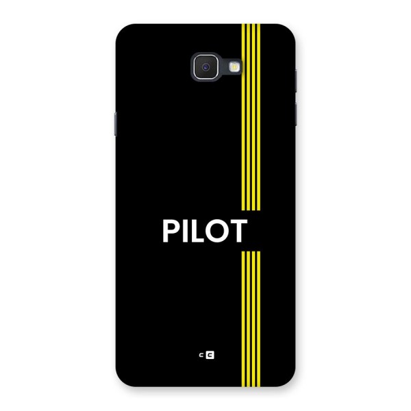 Pilot Stripes Back Case for Galaxy On7 2016