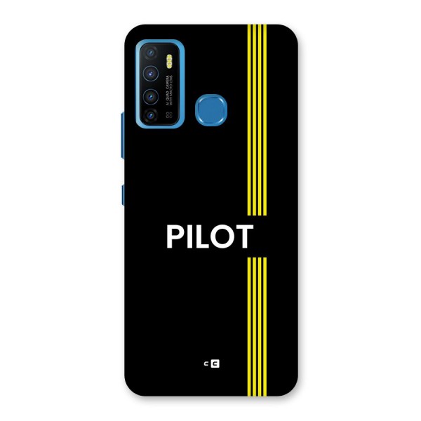 Pilot Stripes Back Case for Infinix Hot 9