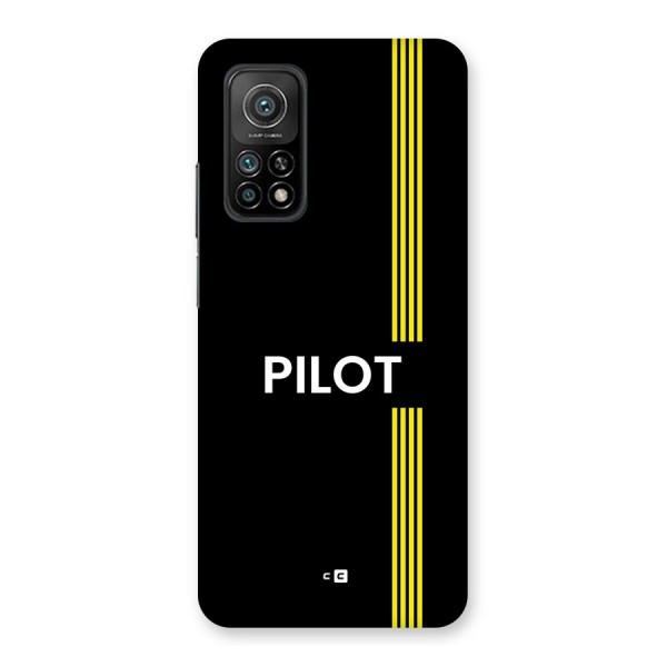 Pilot Stripes Back Case for Mi 10T 5G