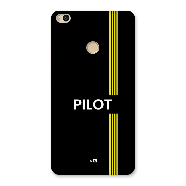 Pilot Stripes Back Case for Mi Max 2
